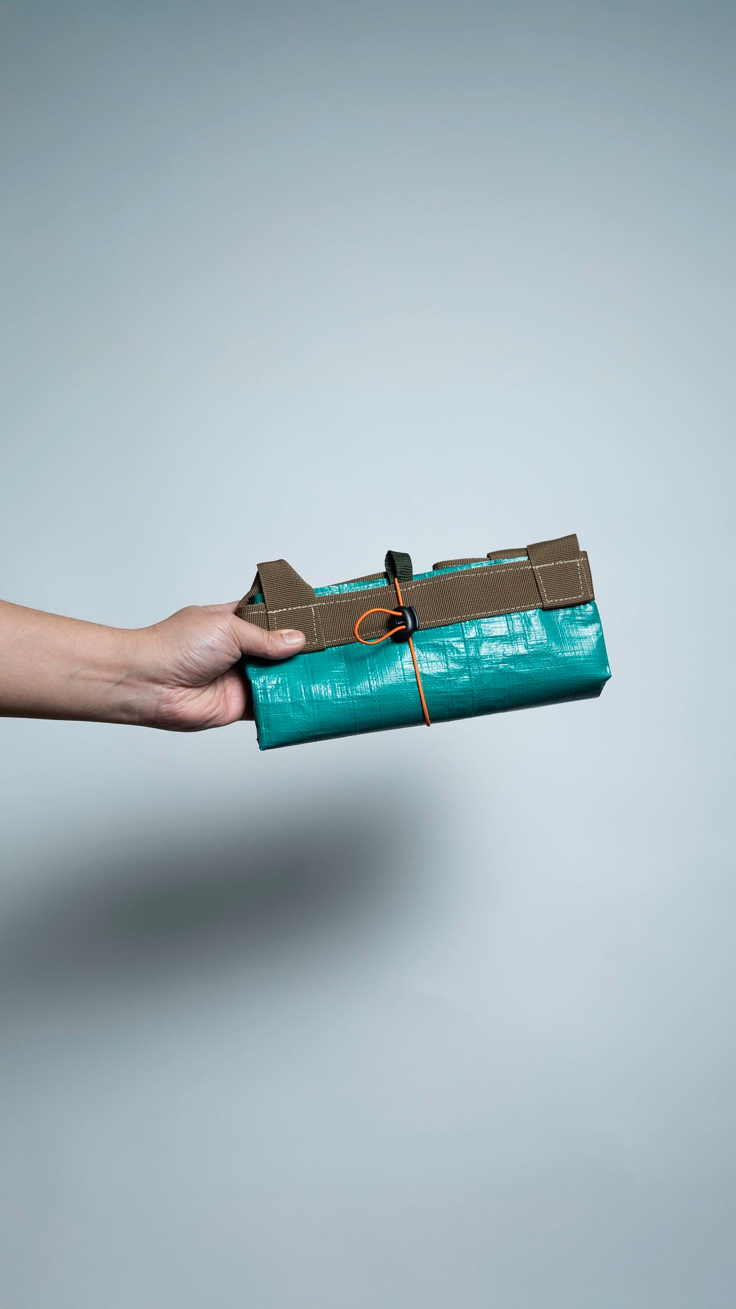 Bolso Tote Tarpaulin Verde Plegable