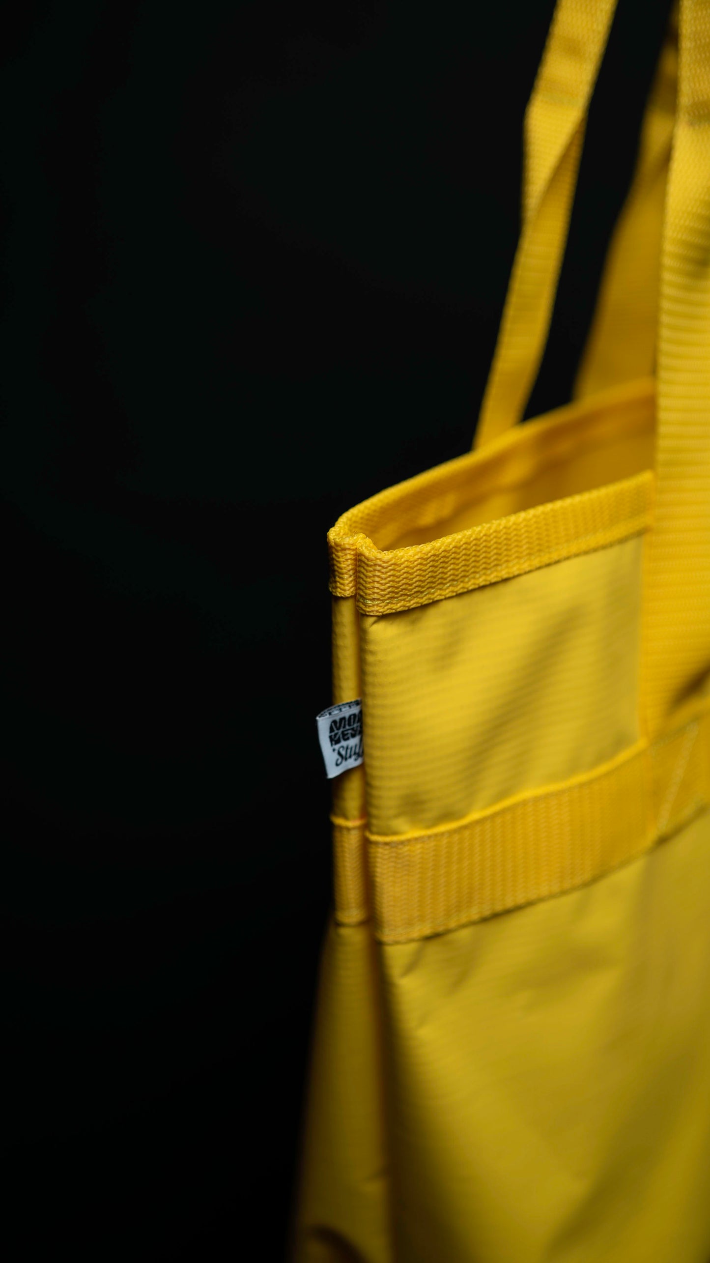 Bolso Tote Amarillo con Asas Reforzadas