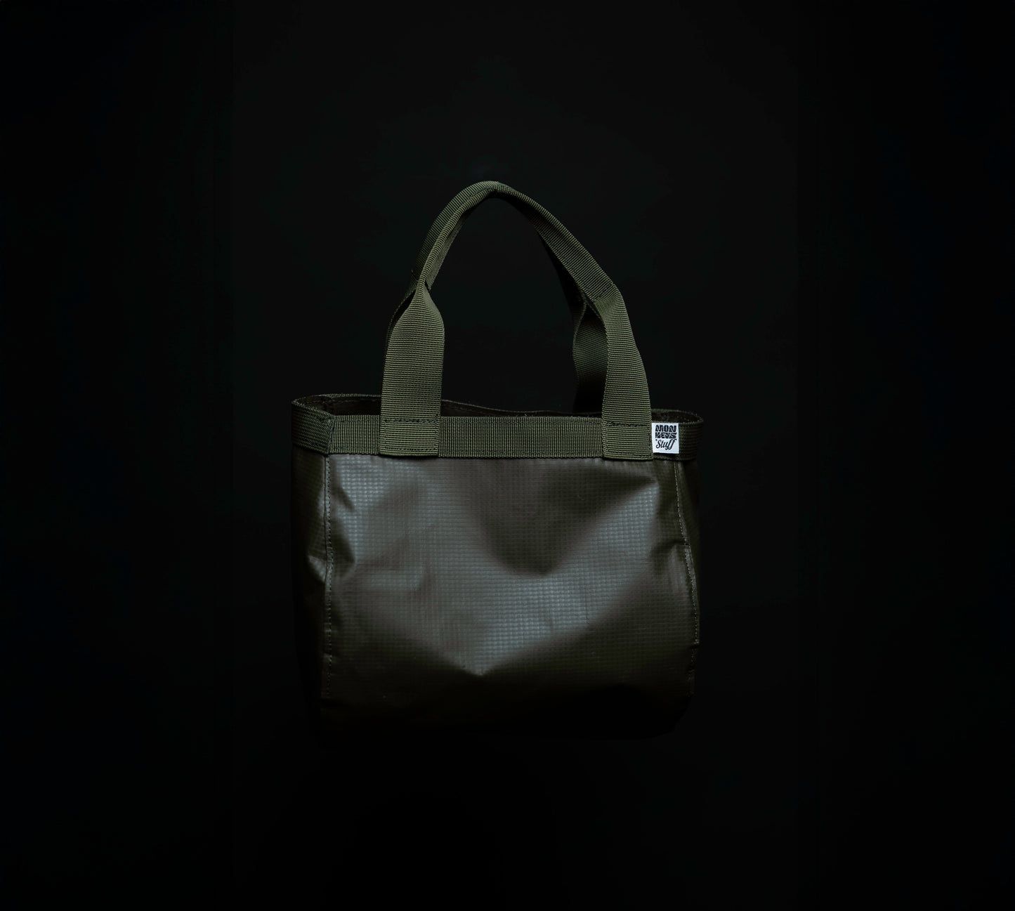 Bolso Tote Redondo Verde Oliva