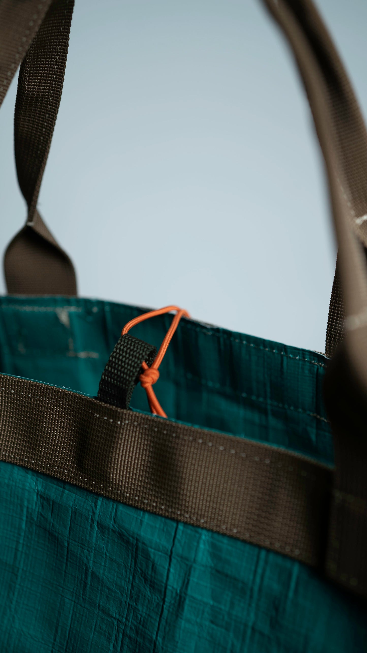 Bolso Tote Tarpaulin Verde Plegable