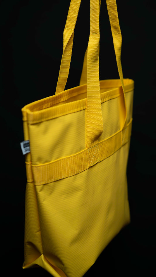 Bolso Tote Amarillo con Asas Reforzadas