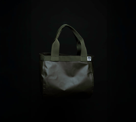 Bolso Tote Redondo Verde Oliva
